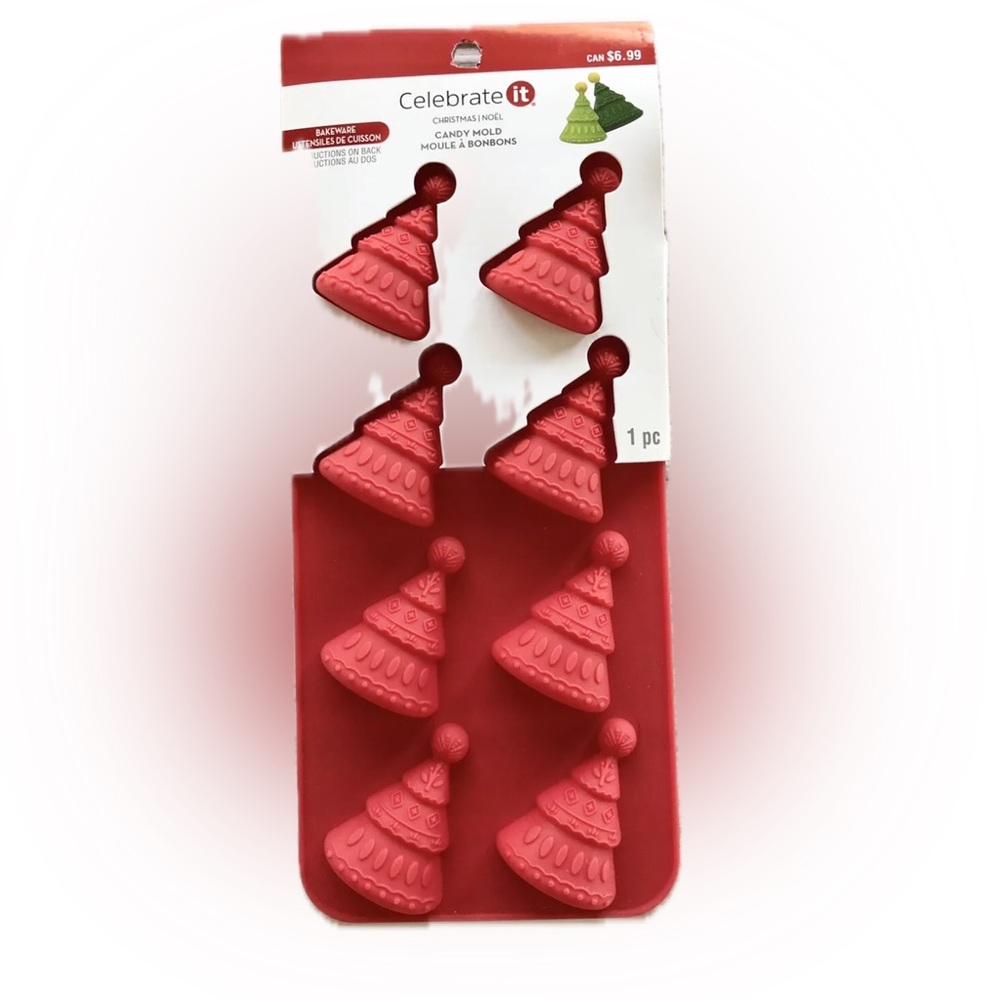Christmas Tree Silicone Candy Mold Chocolate Backing Ice Form by Celebrate It